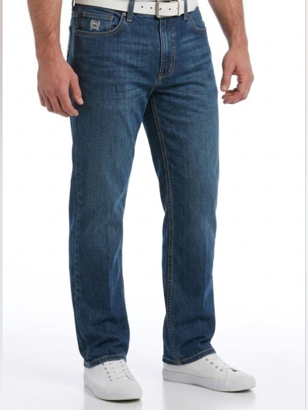 CINCH UP Boot Cut Denim Blue Jeans Size 38x 30